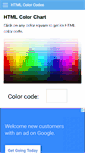 Mobile Screenshot of html-color-codes.info